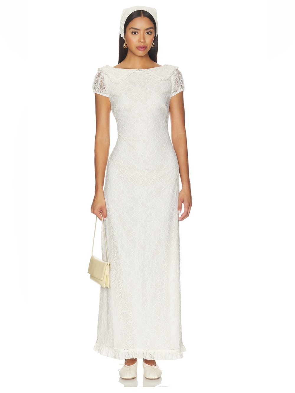 X REVOLVE MAE MAXI DRESS
Stone Cold Fox Ivory size small